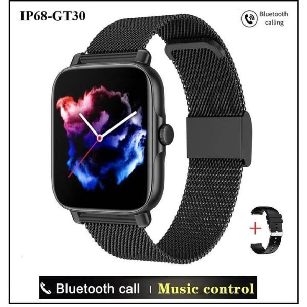 LIGE 1.7" Bluetooth Calling Multifunctional Smartwatch GT30 New Arrival
