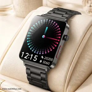 Blood Sugar Ultra-Slim Flat Display Premium Health Tracking Smartwatch