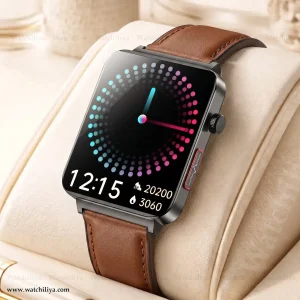 Ultra-Slim Flat Display Blood Sugar & Premium Health Tracking Bluetooth Calling Smartwatch