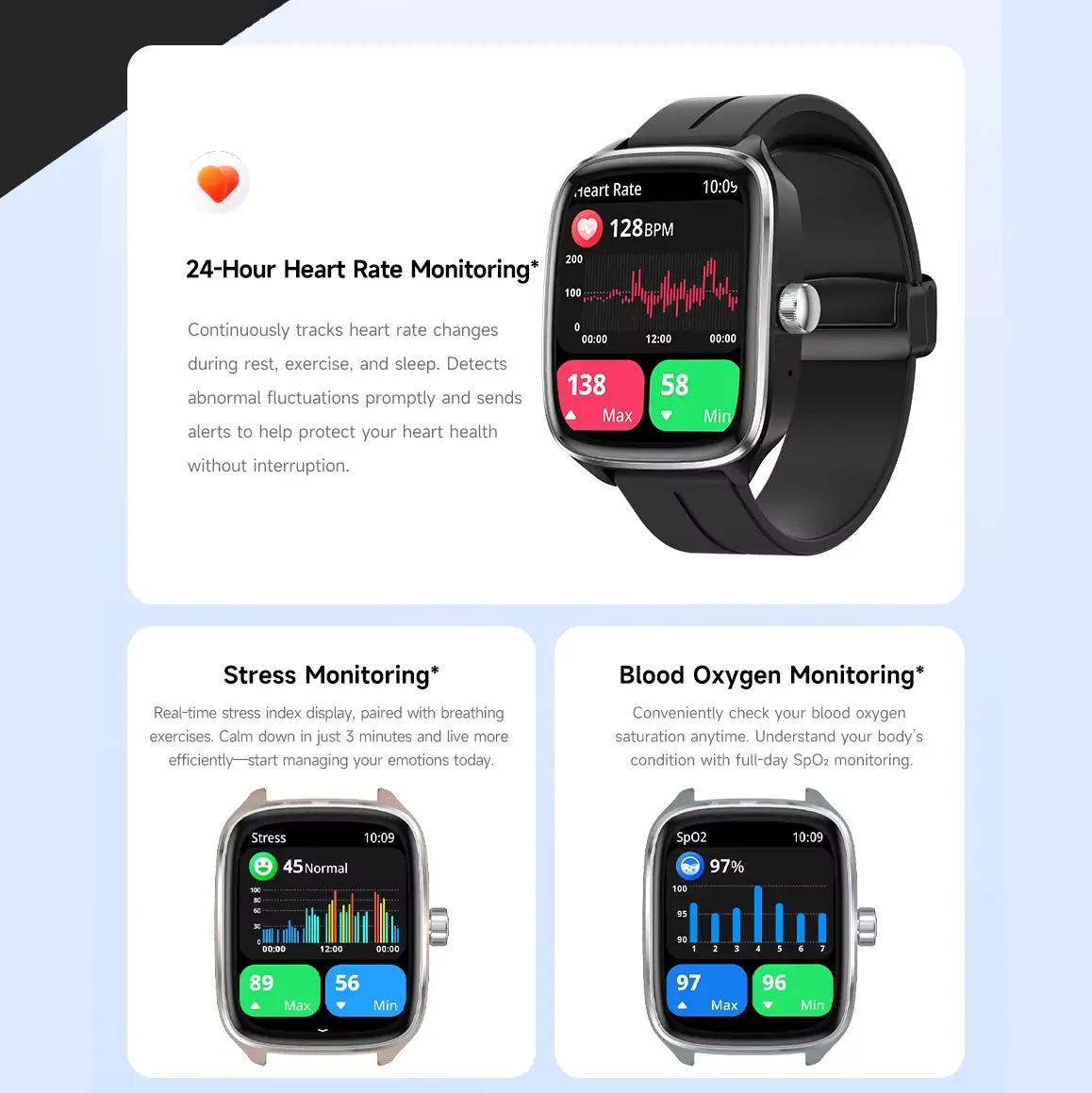 Find S7 Premium IP68 Waterproof Smart Watch – Curved 1.955" AMOLED Display, Bluetooth Calling & Health Tracking - Image 6