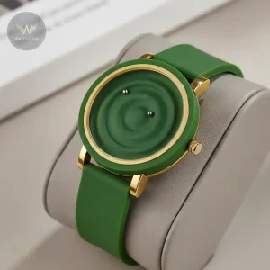 The Gravity Watch Sphere-Driven Time Green